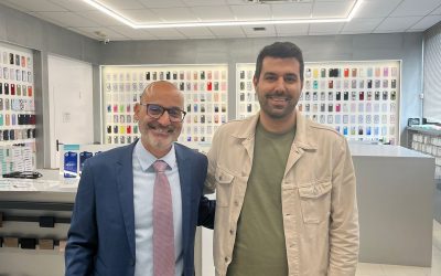 Alianza de éxito en la FP: Andel visita las instalaciones de Apokin de la mano de Jorge González Negro