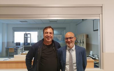 Visita de Miguel Ángel Vaquero, CEO de DITEC Ingenieros, a Andel FP